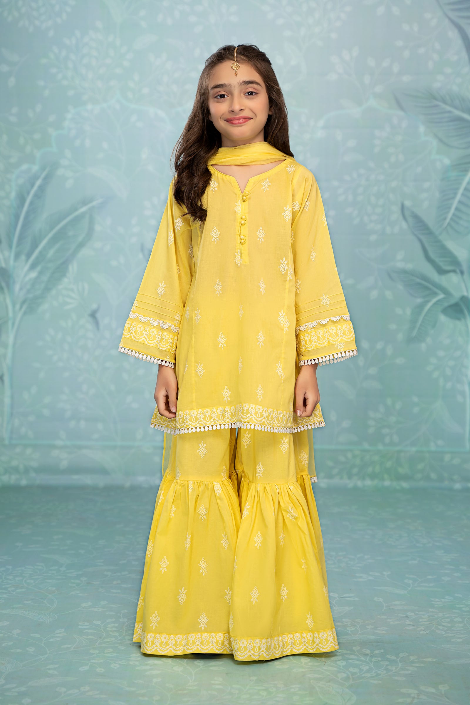 Suit Yellow MKD-EF23-43 – Maria.B. Designs (PK)