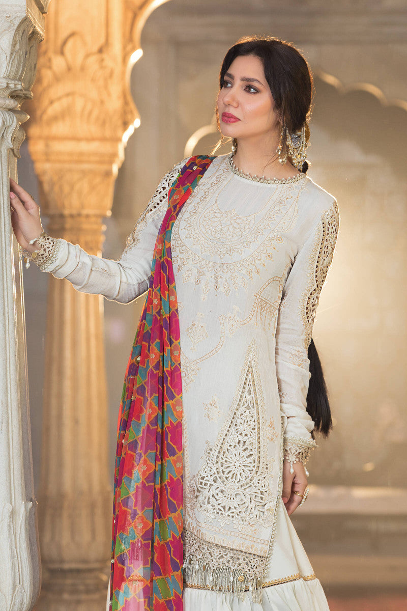 Unstitched Lawn D-2201-A