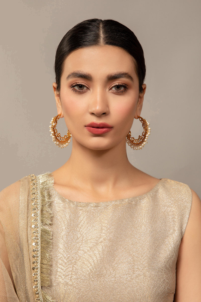 JER-038 Gold hoops