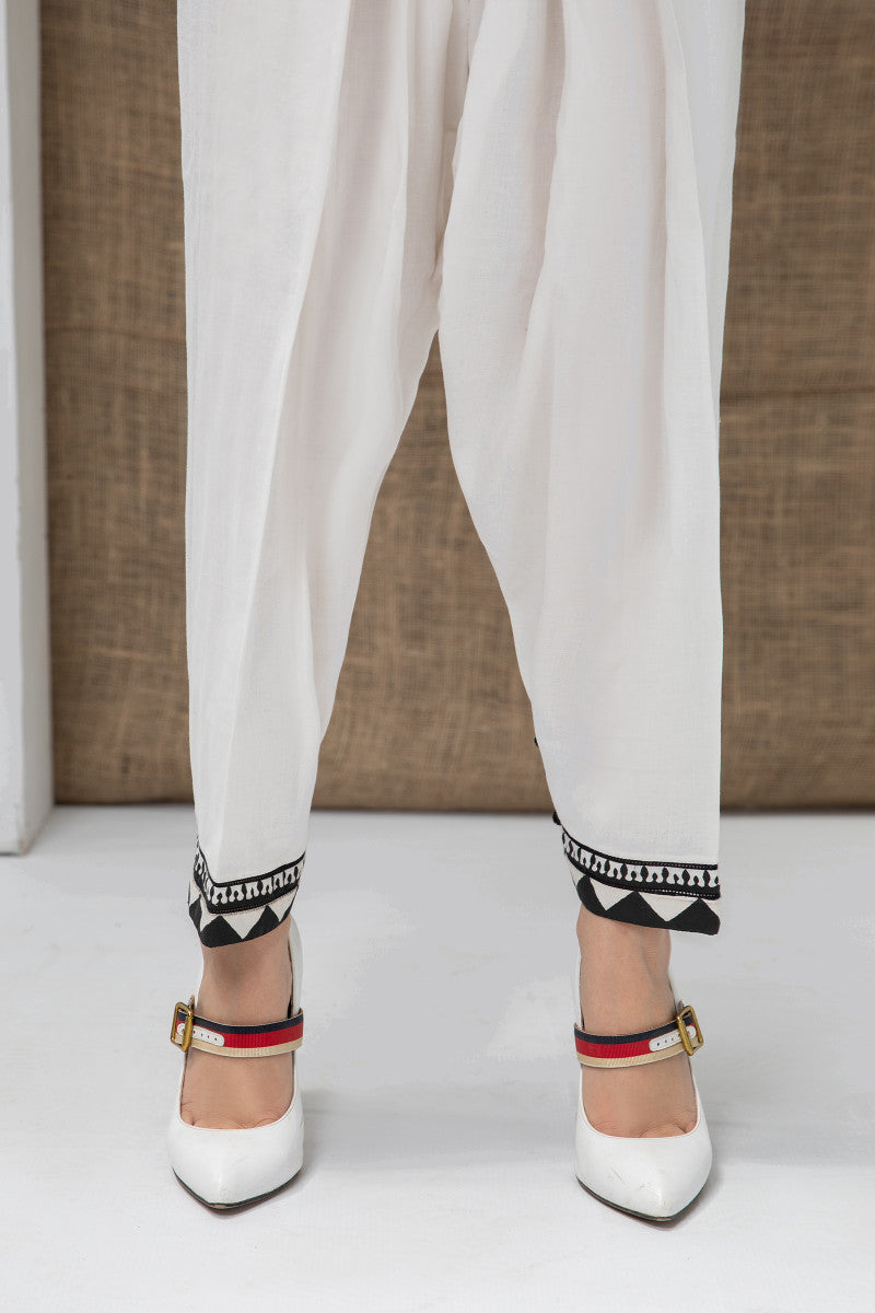 Trouser White MB-SS21-206