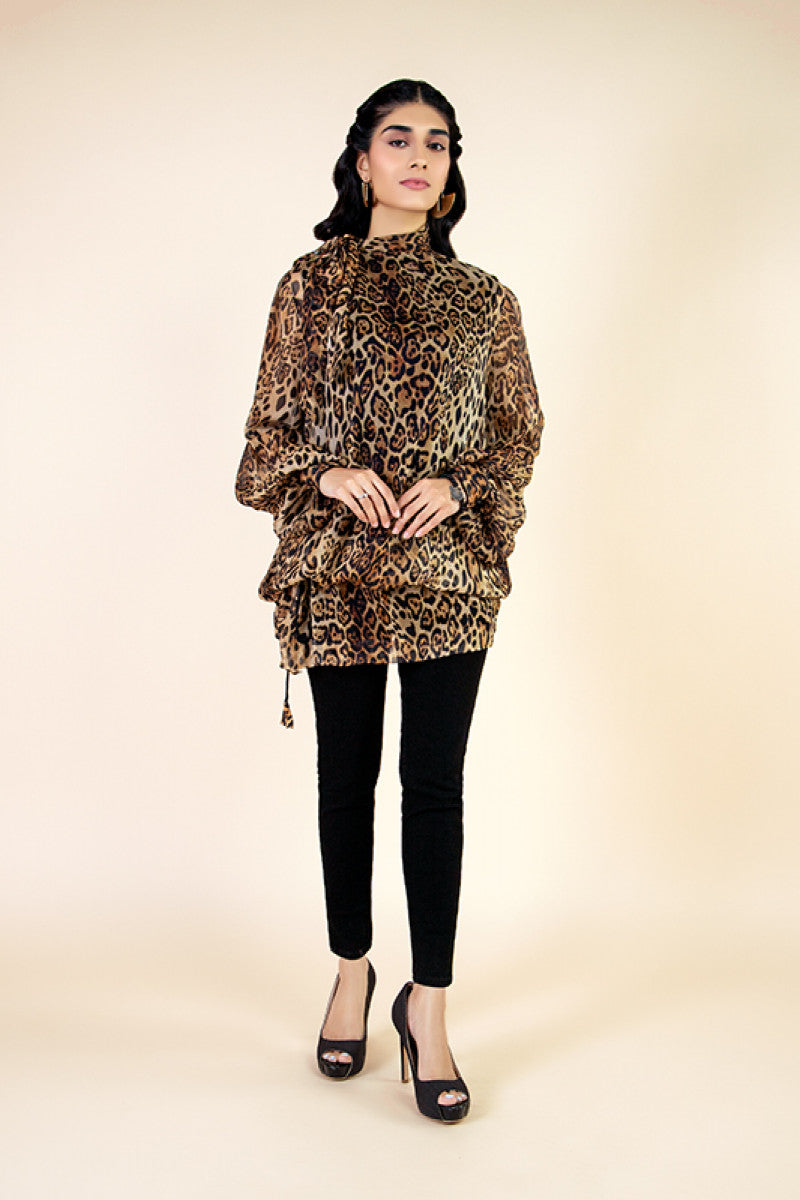 Shirt Cheetah Print MB-SS22-123