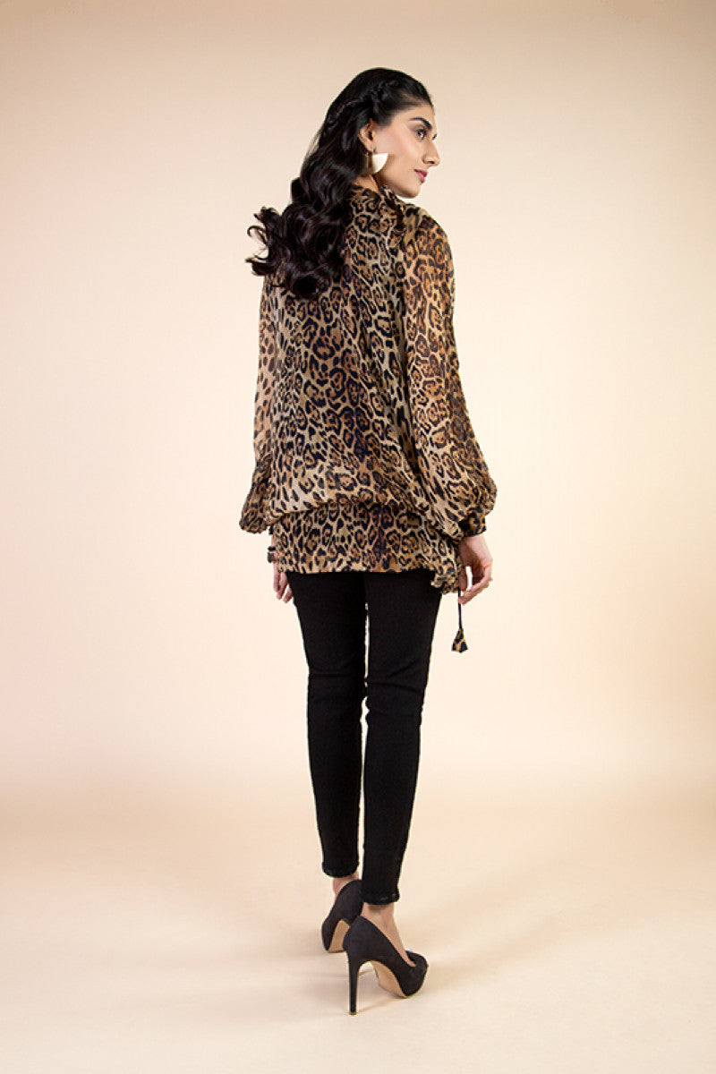 Shirt Cheetah Print MB-SS22-123