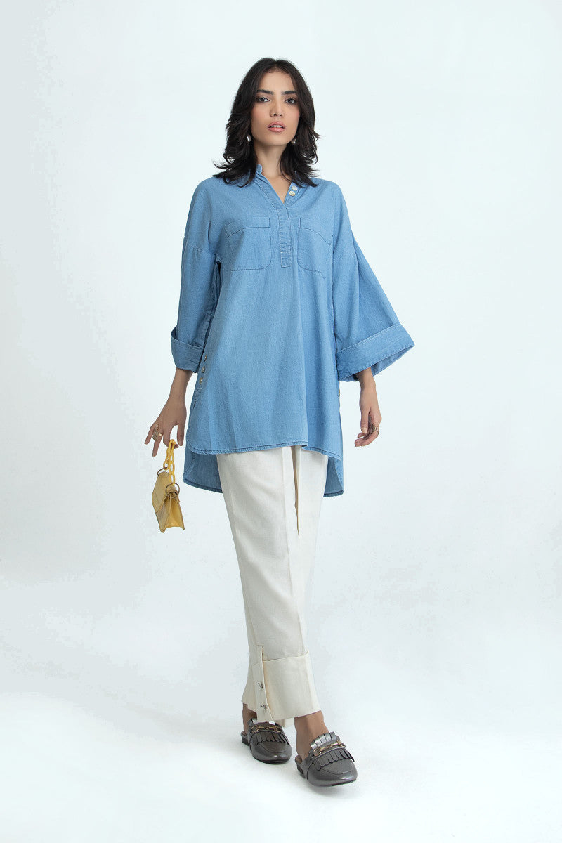 Shirt Blue MB-W22-245