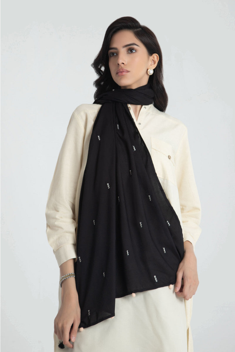 Scarf Black MB-W22-326